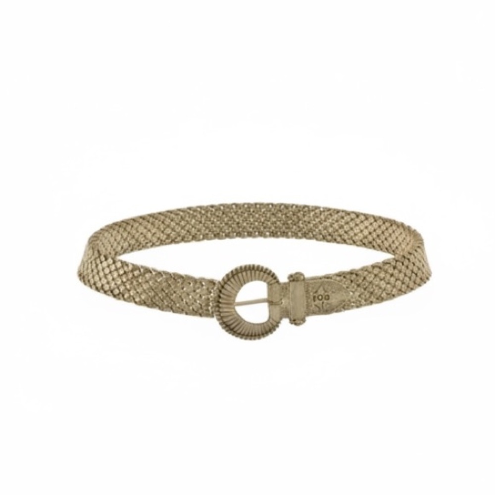 Metallic Gold Belt